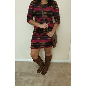 American Rag Cie aztec dress